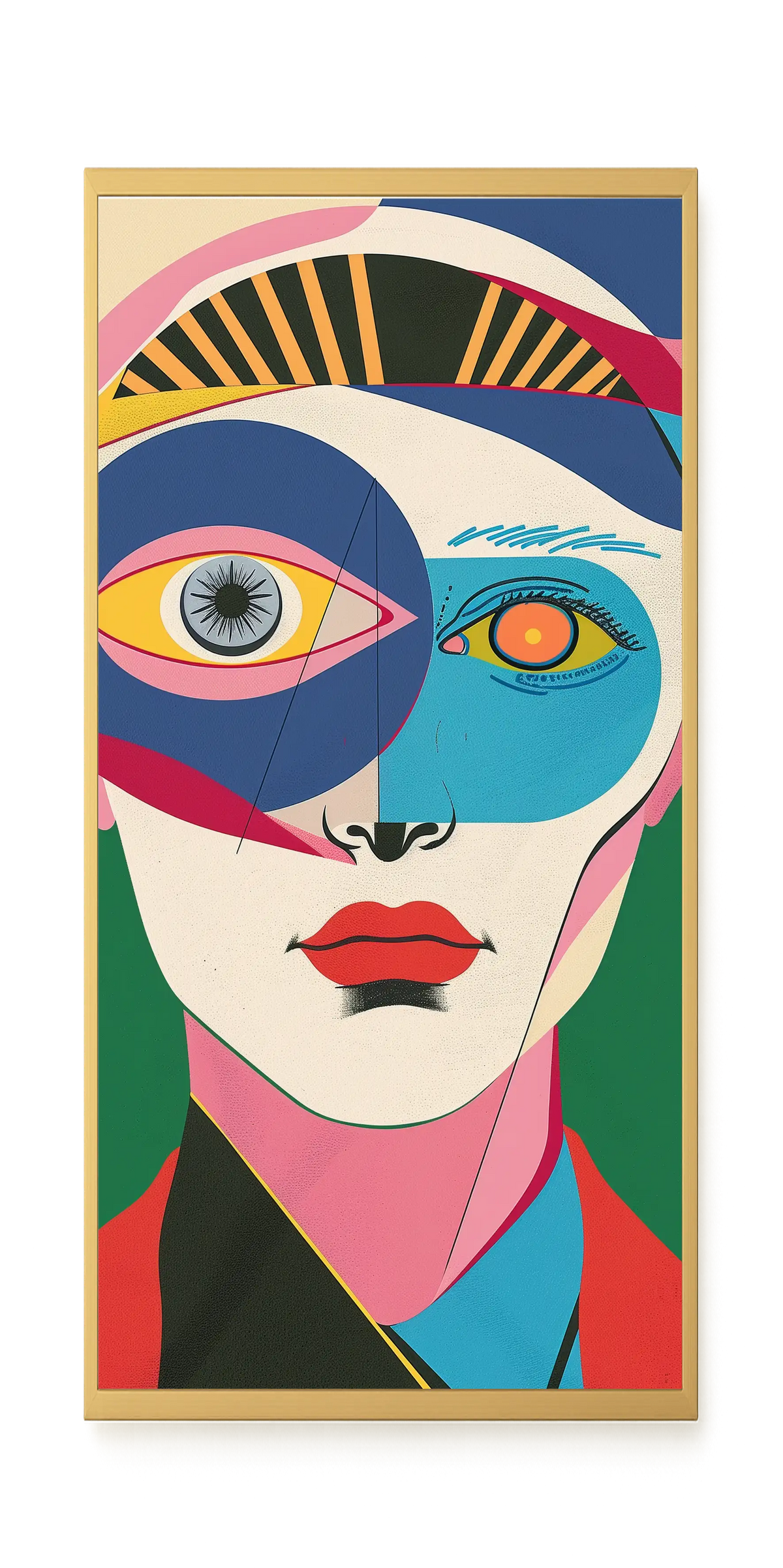 Fragmented Persona Canvas Print