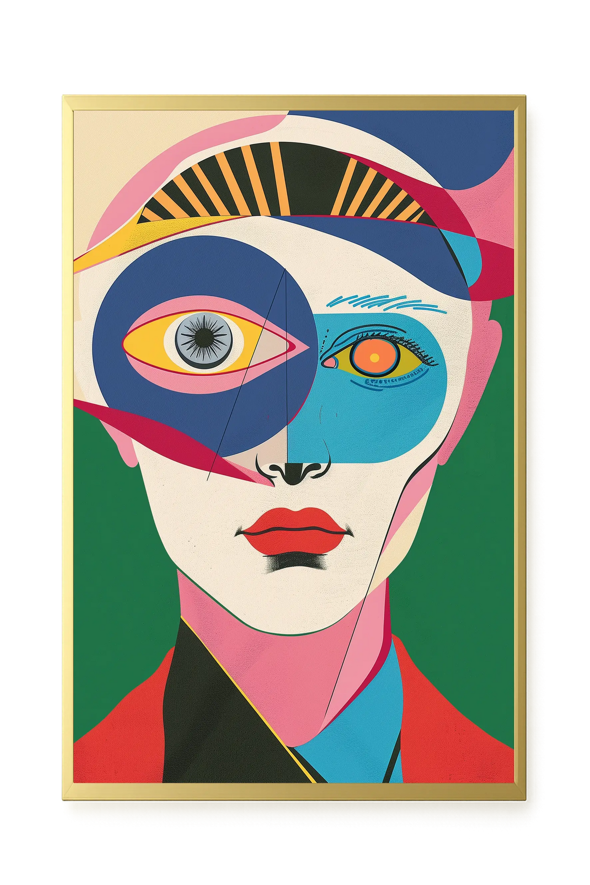Fragmented Persona Canvas Print