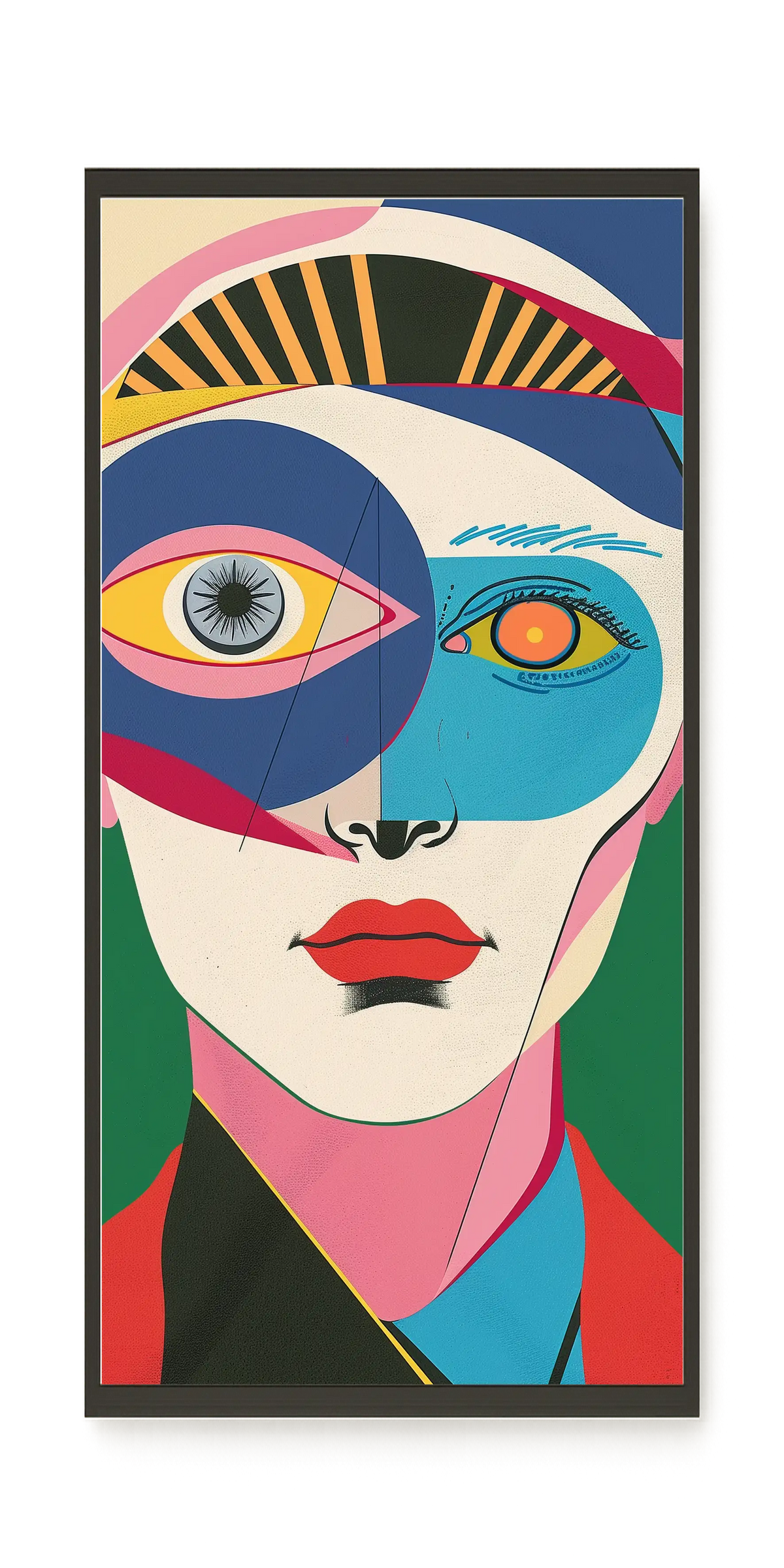 Fragmented Persona Canvas Print
